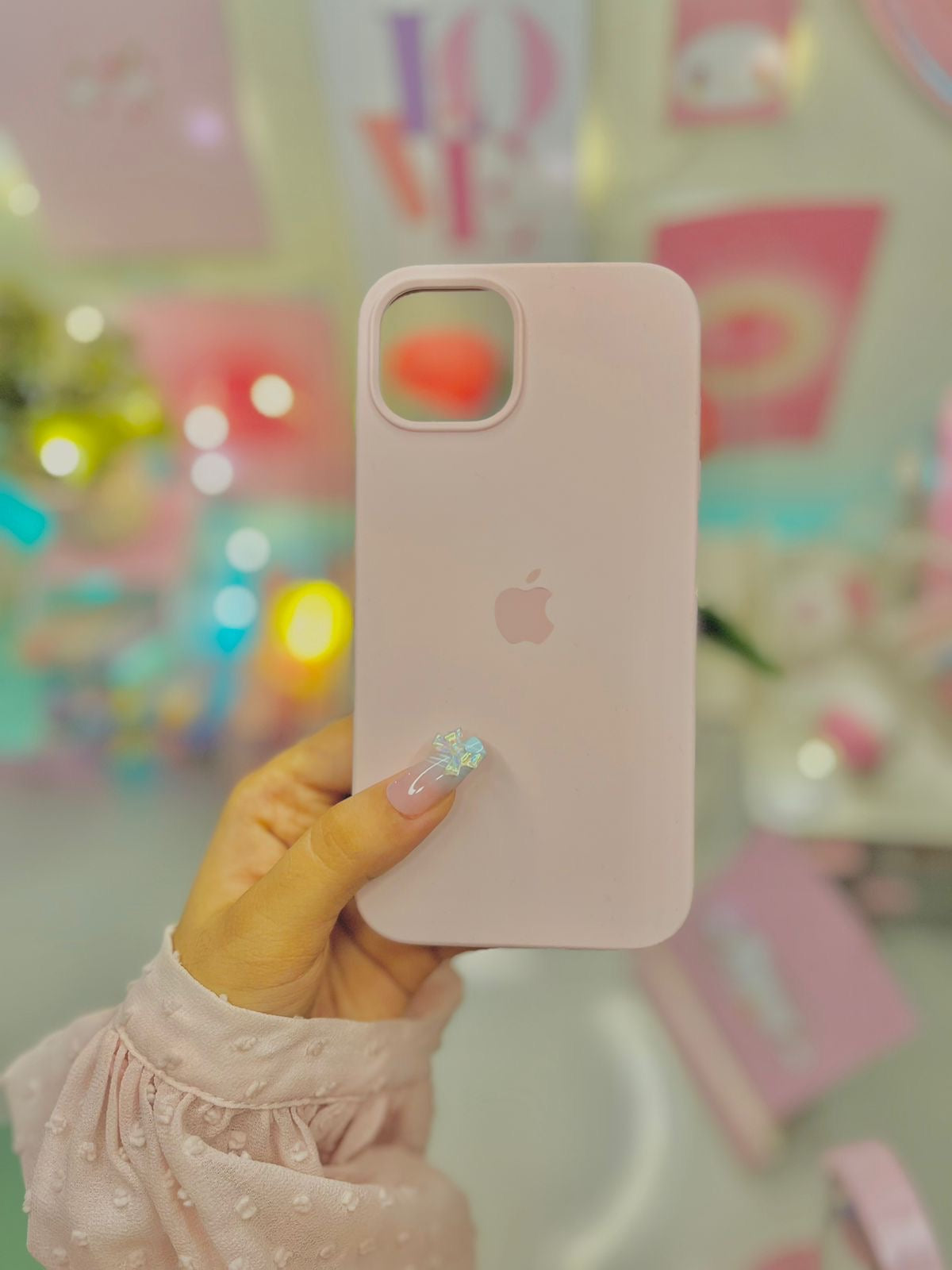 Baby Pink  Silicon Mobile Case