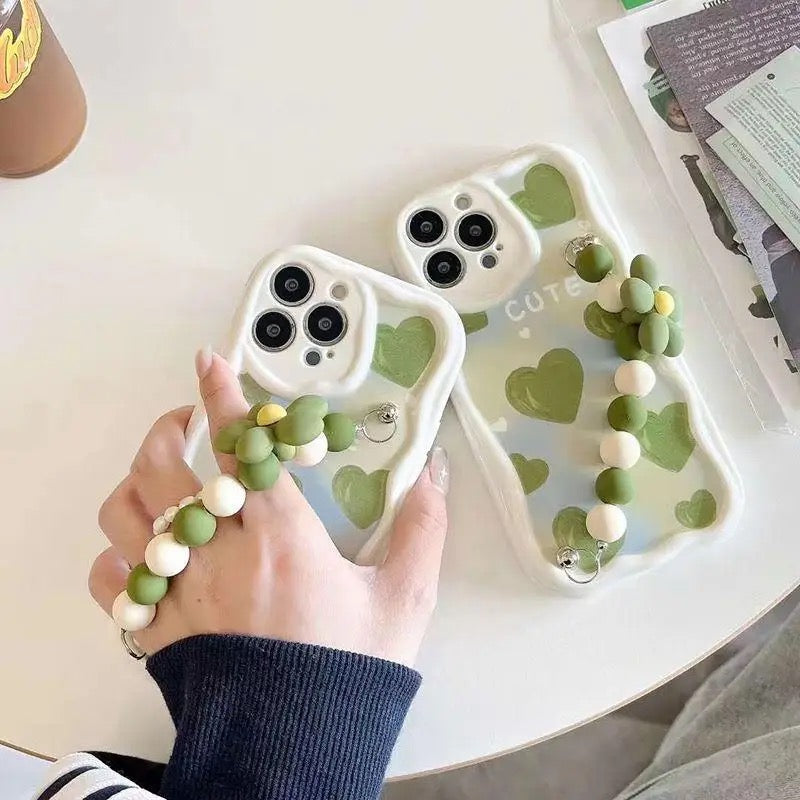 Cute Matcha Flower Phone Case