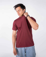 Maroon Basic Tee