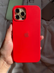 Red Silicon Mobile Case