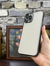 BlackLined Transparent Phone Case