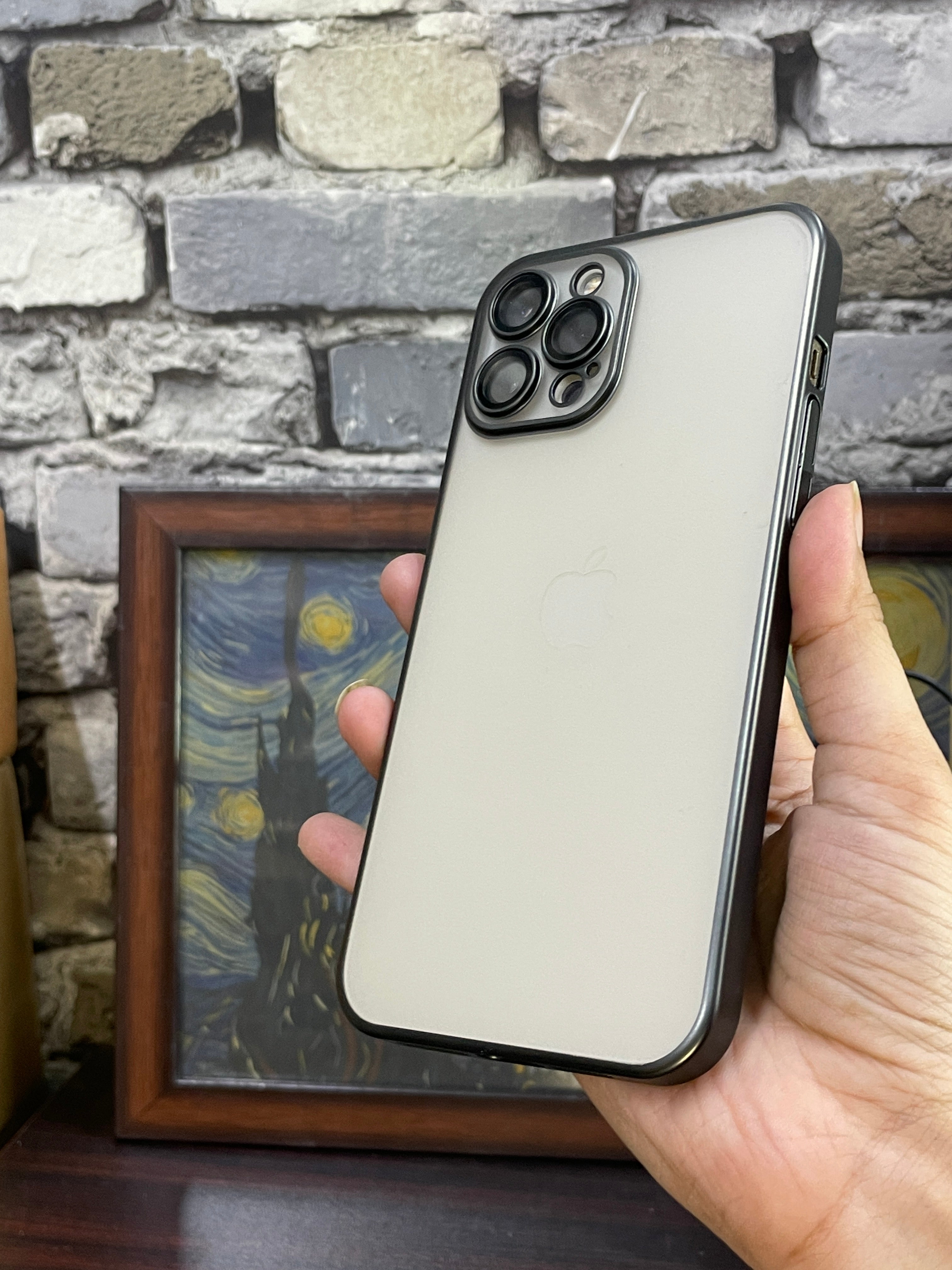 BlackLined Transparent Phone Case