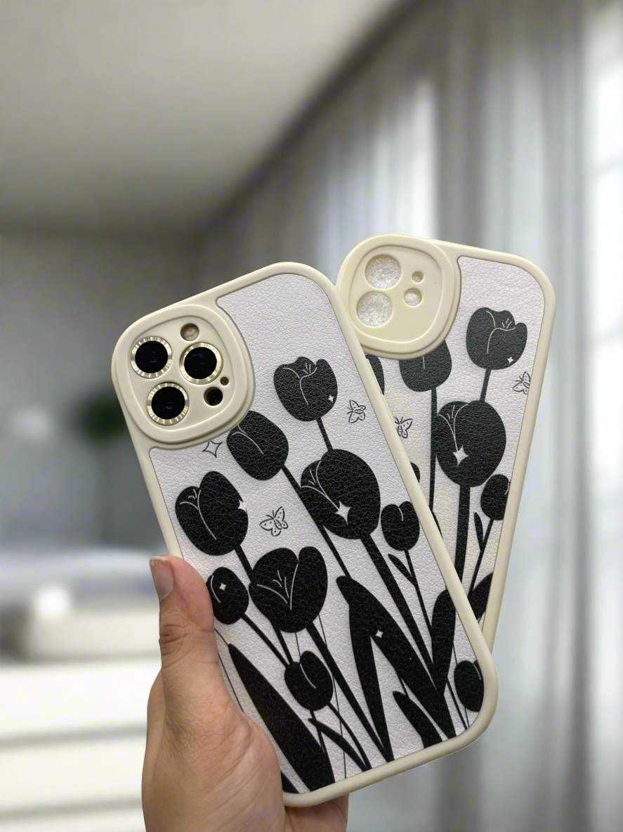 Black Tulip Mobile Case