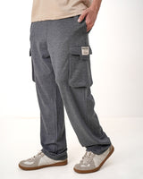 Charcoal Cargo Baggy Trouser