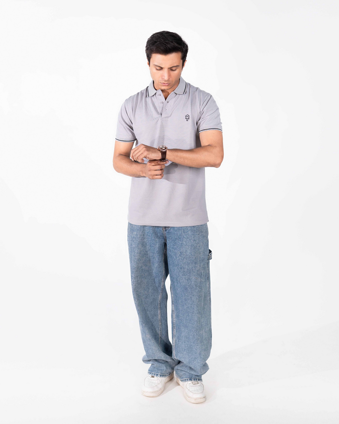Polo Shirt - Light Grey