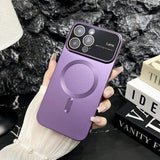 Magsafe Matte Purple Phone Case