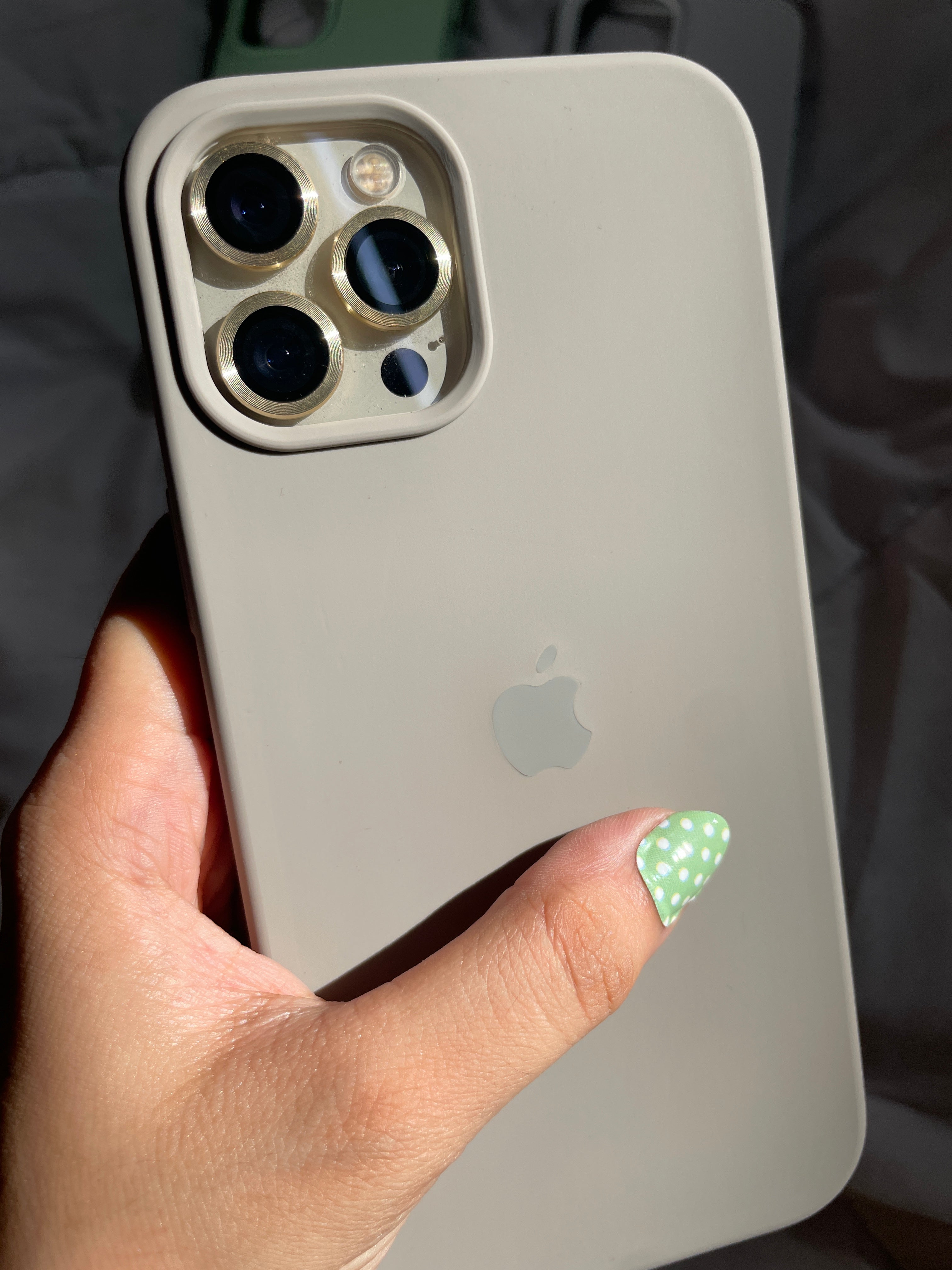 Grey Silicon Mobile Case