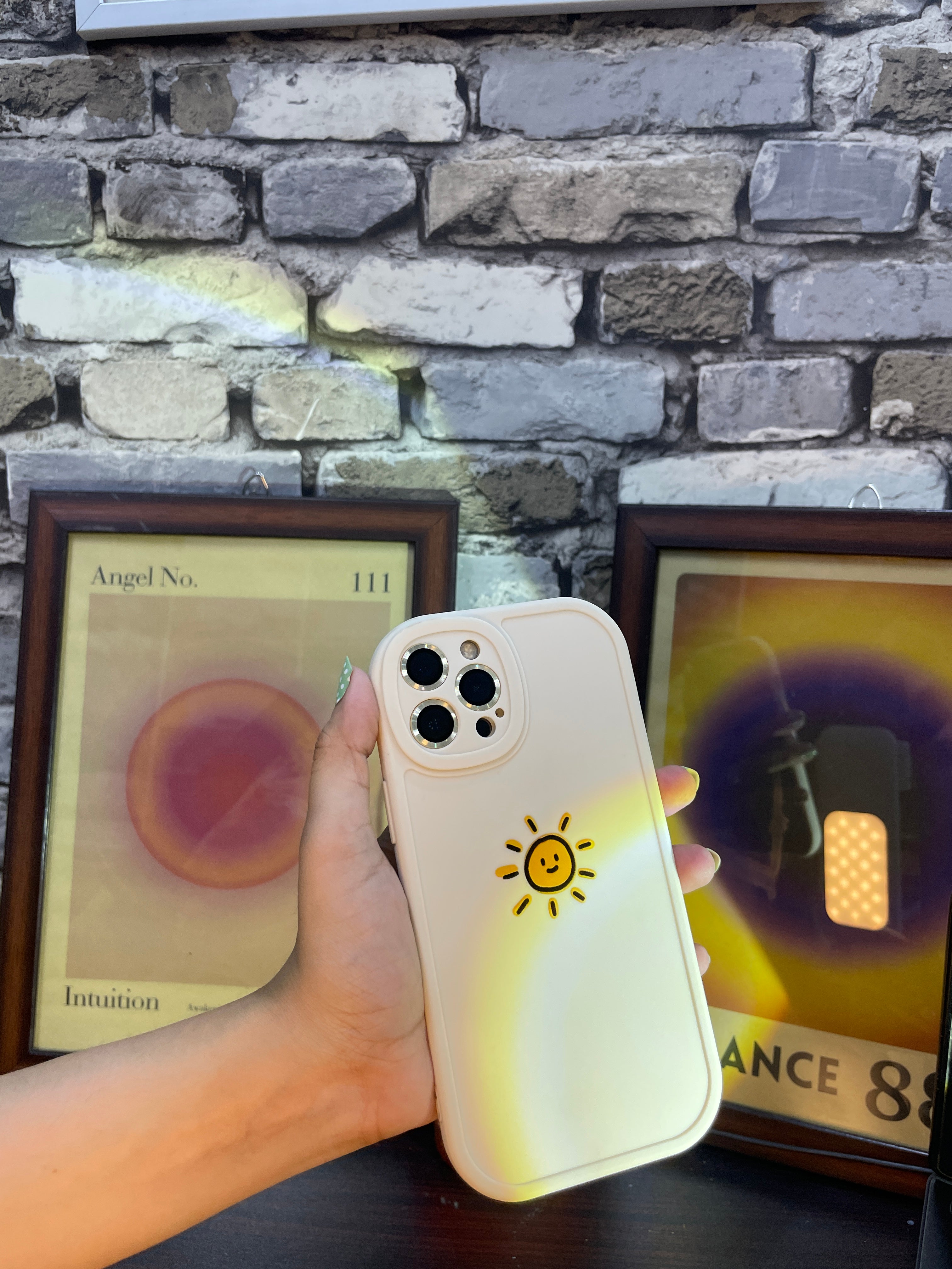 Cute Sun Emoji Mobile Case