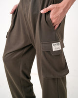 Olive Cargo Baggy Trouser