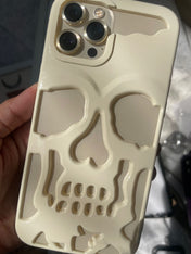 White Skull Phone Case