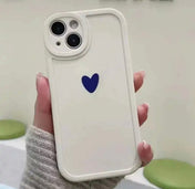 White heart Mobile Case