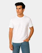 White Basic Tee
