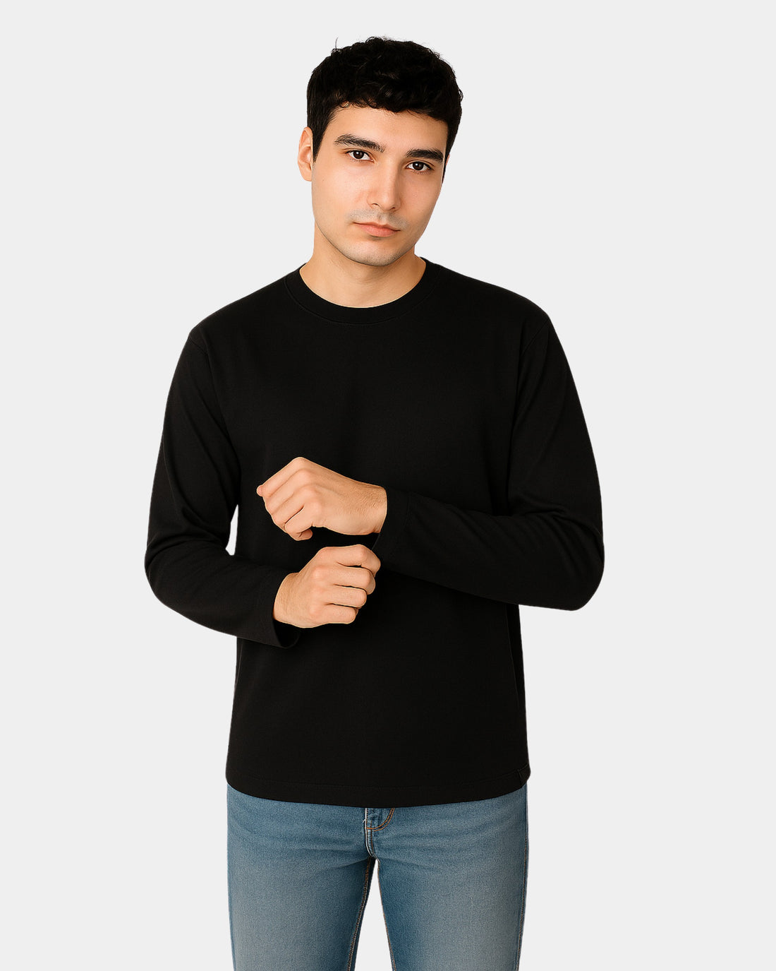 Black Full Sleeve Tee