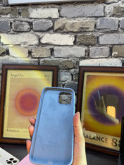 Sky blue Silicon Mobile Case