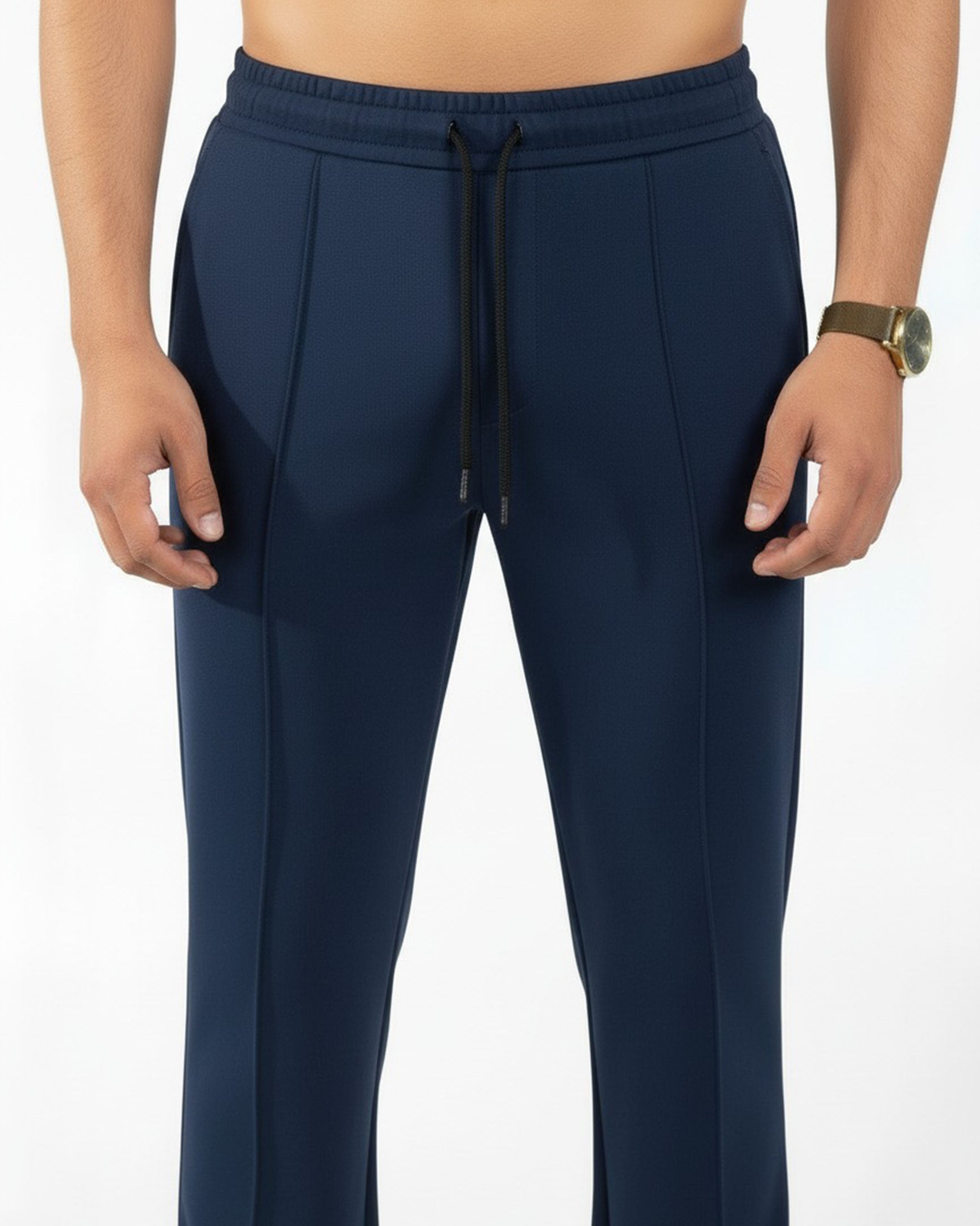 Navy Blue Interlock Co-ord Set