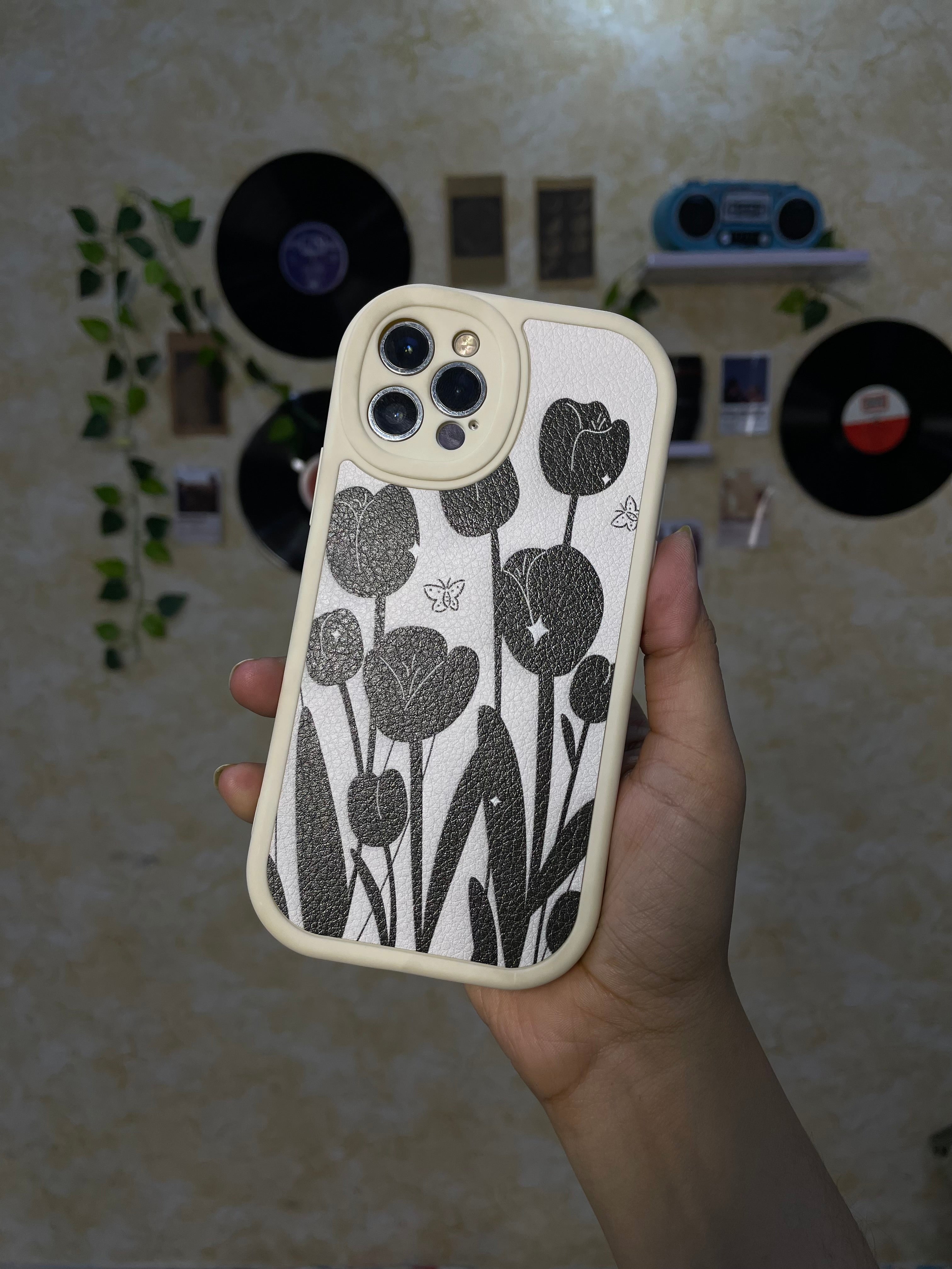 Black Tulip Mobile Case