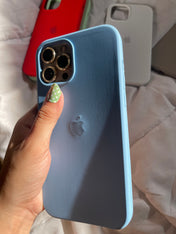 Sky blue Silicon Mobile Case