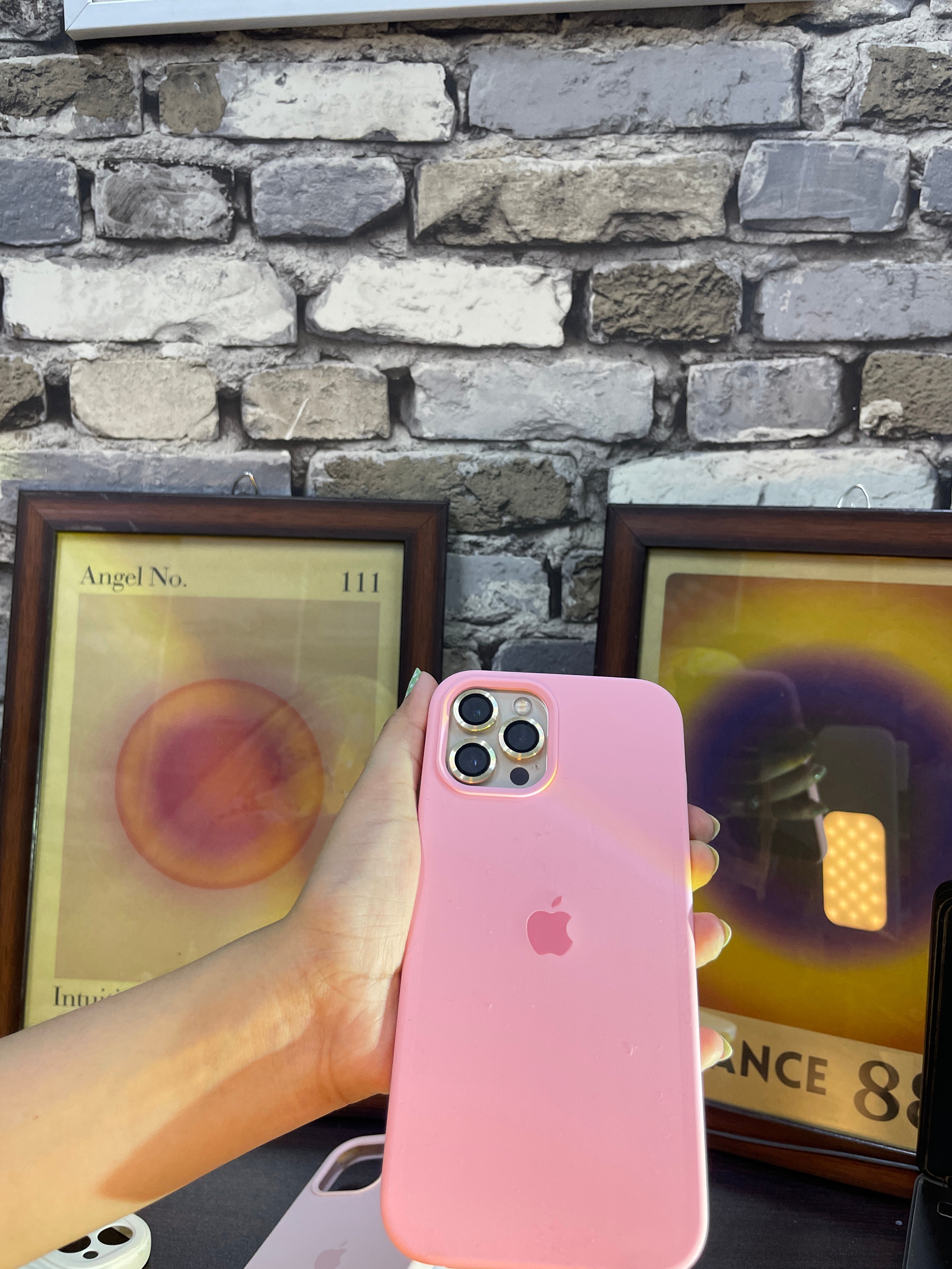 Pink Silicon Mobile Case