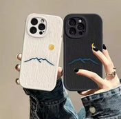Oil Painting Style Sunset Mobile Case