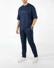 Navy Blue Interlock Co-ord Set