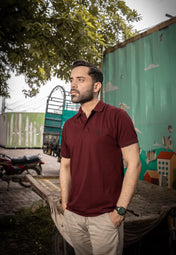 Polo Shirt - Maroon - Surteez