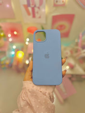 Sky blue Silicon Mobile Case