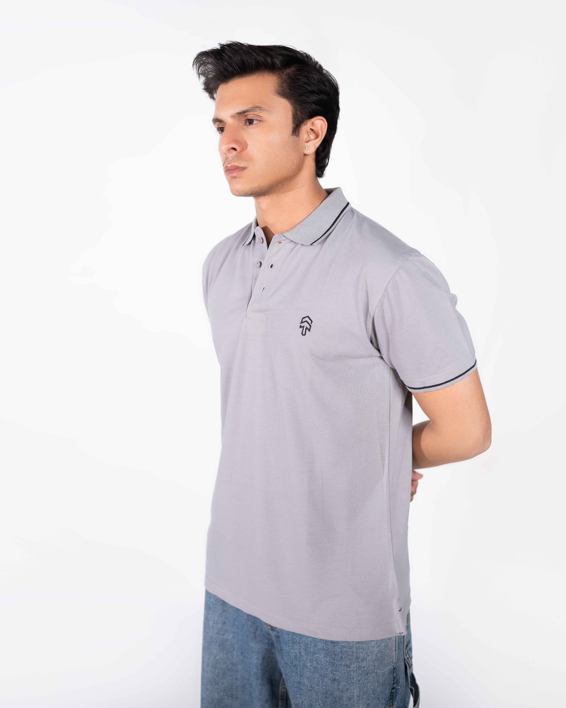 Polo Shirt - Light Grey