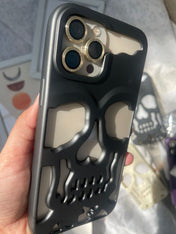 Grey Skull Phone Case