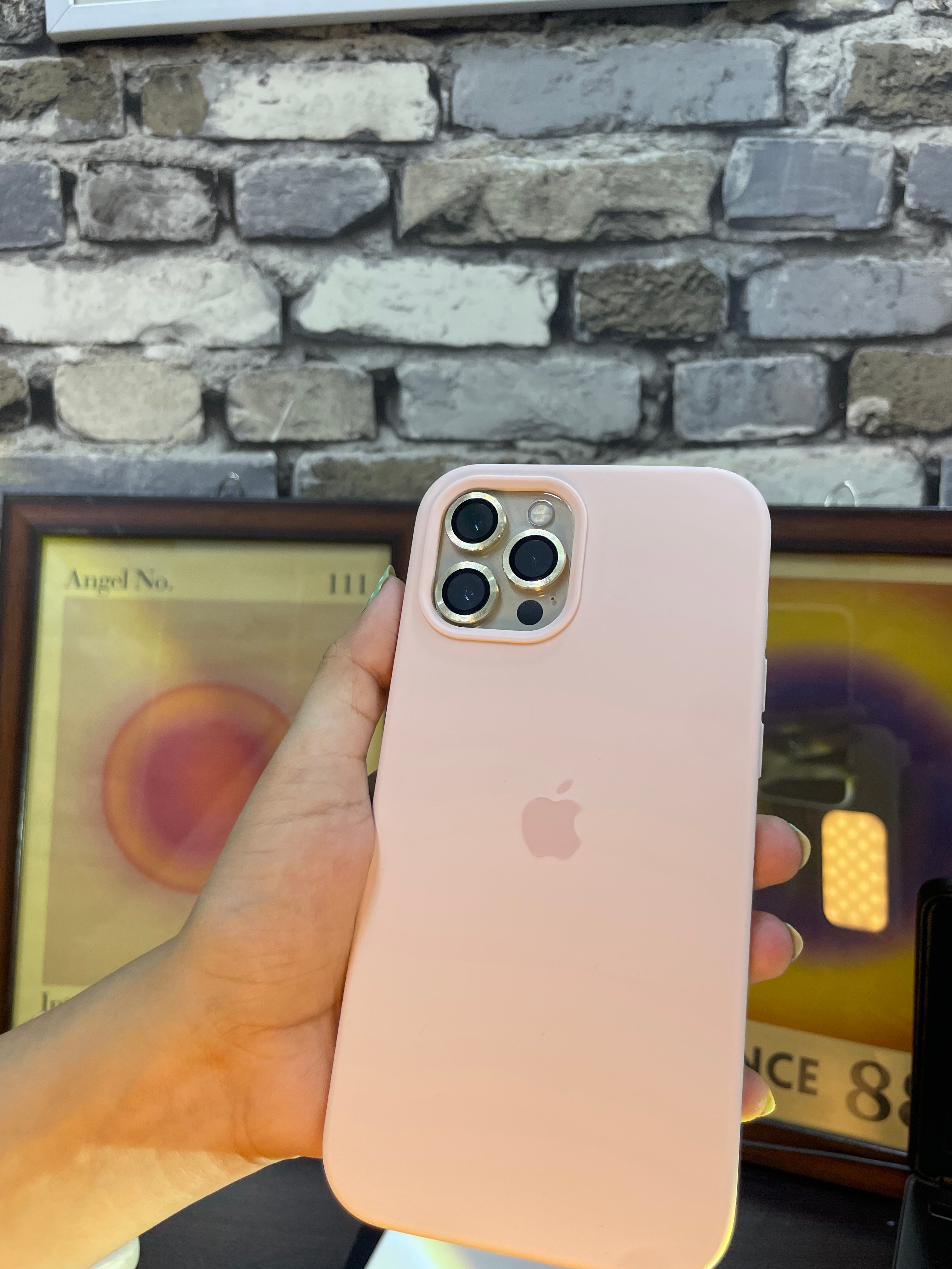 Baby Pink  Silicon Mobile Case