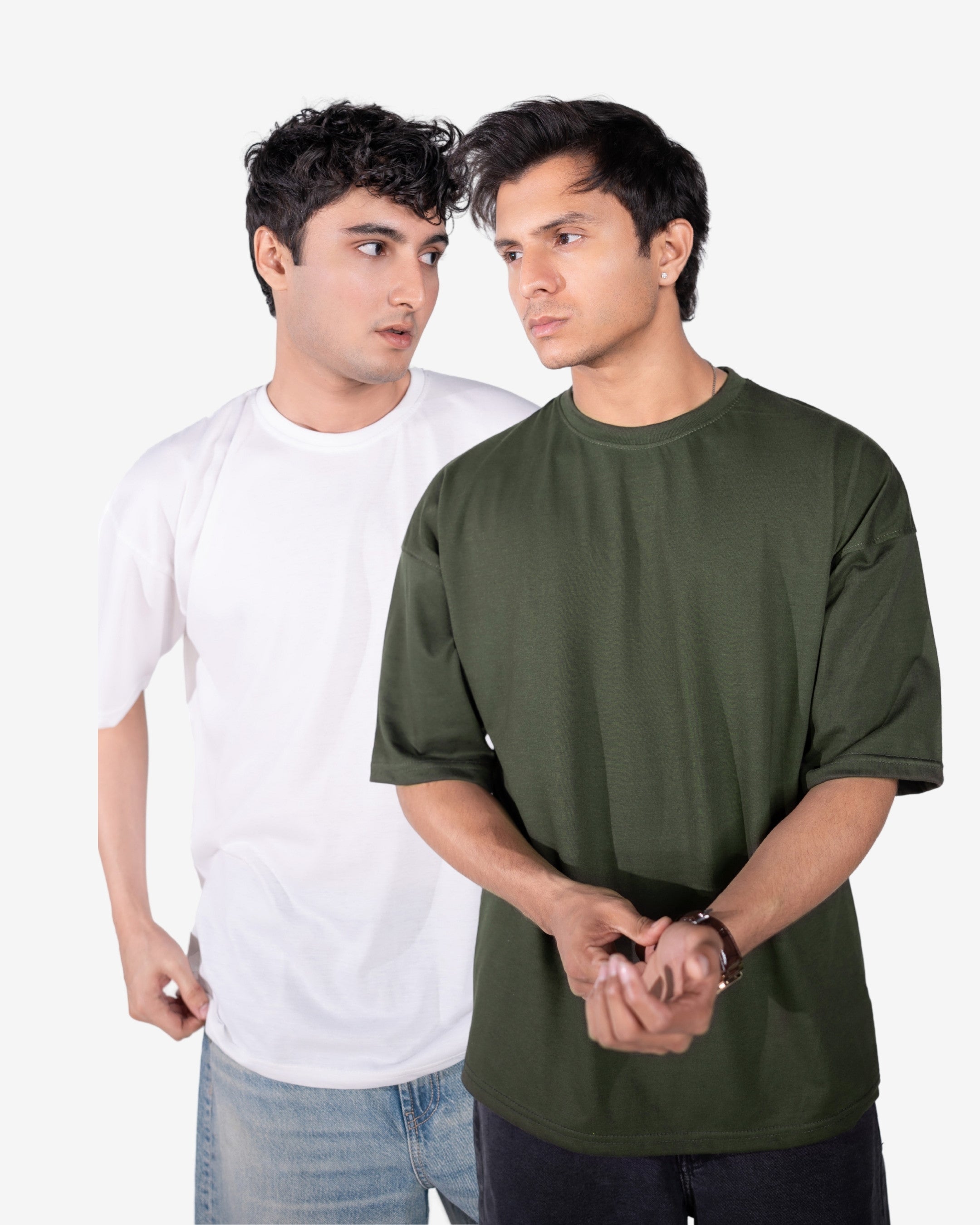 Any Pack of 2 Oversize Basic Tees