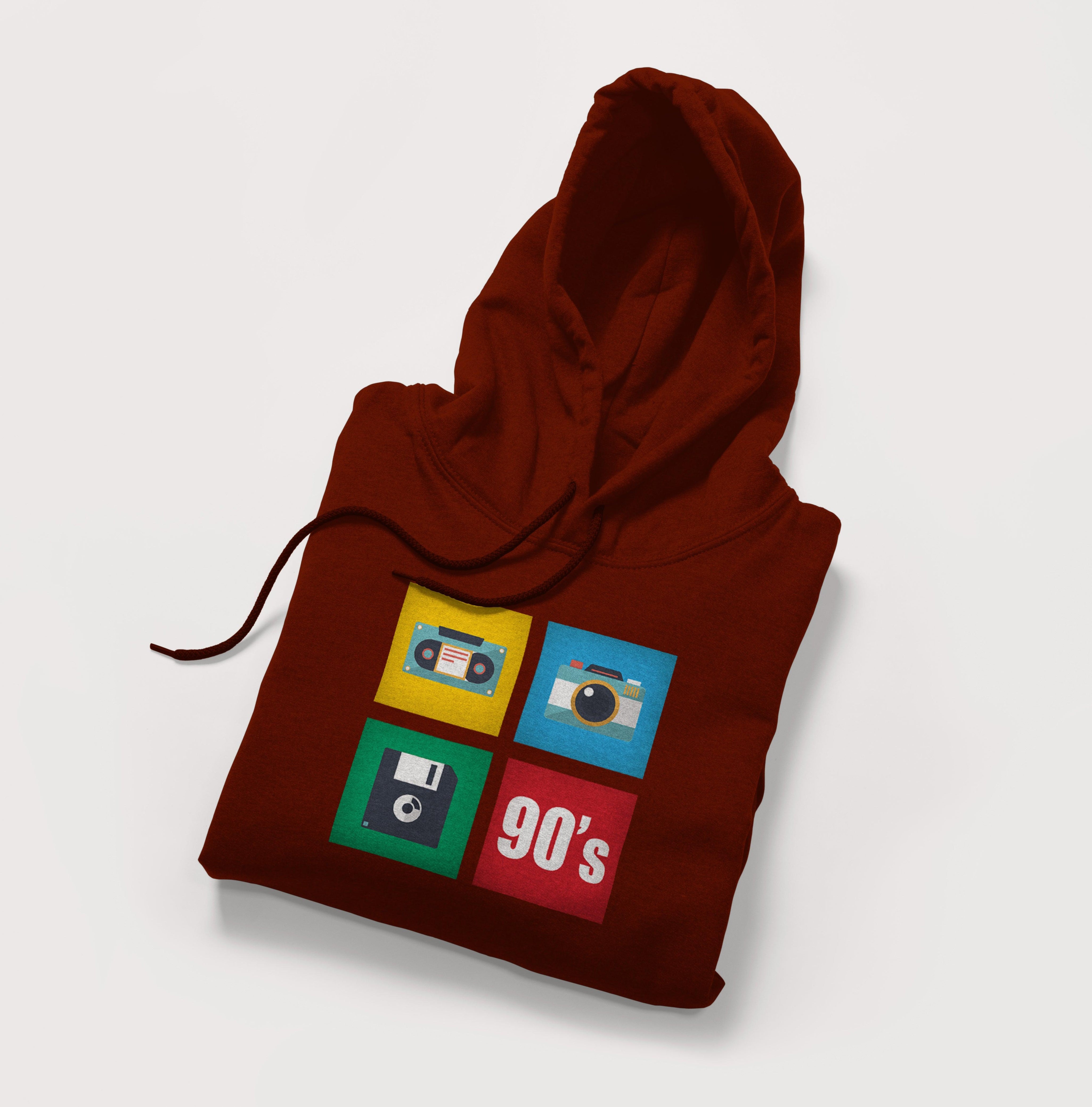 90s Fleece Hoodie - Surteez