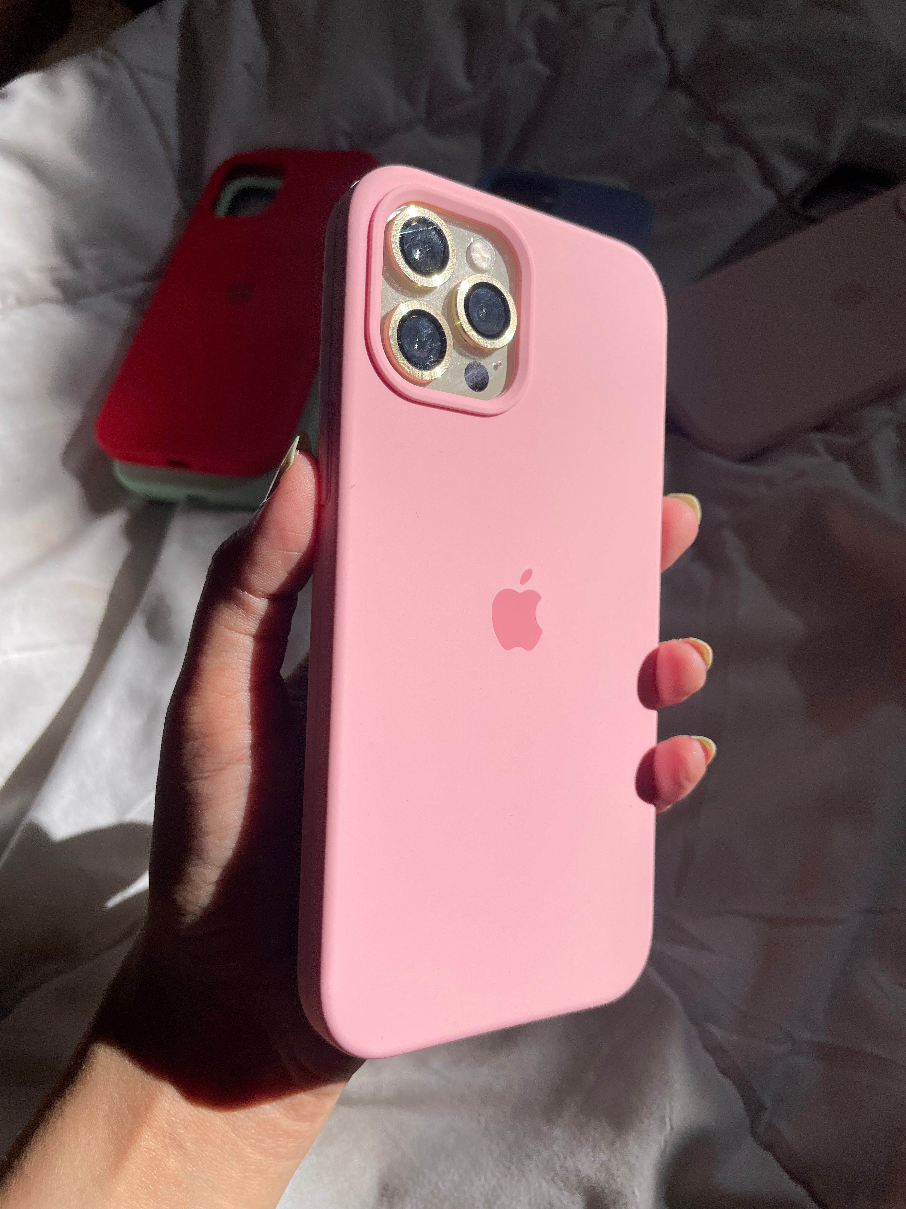Pink Silicon Mobile Case