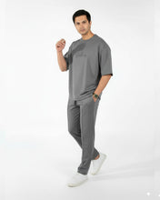 Steel Grey Interlock Co-ord Set