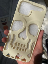 White Skull Phone Case