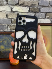 Black Skull Phone Case
