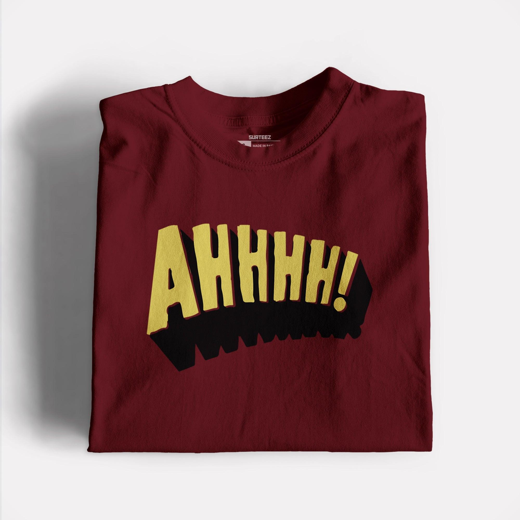 AHHHH Graphic Tshirt - Surteez