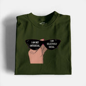 Antisocial Graphic Tshirt - Surteez