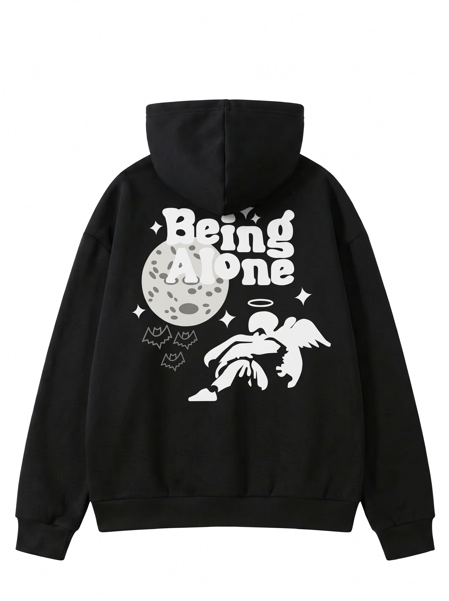 Oversize Being Alone Hoodie