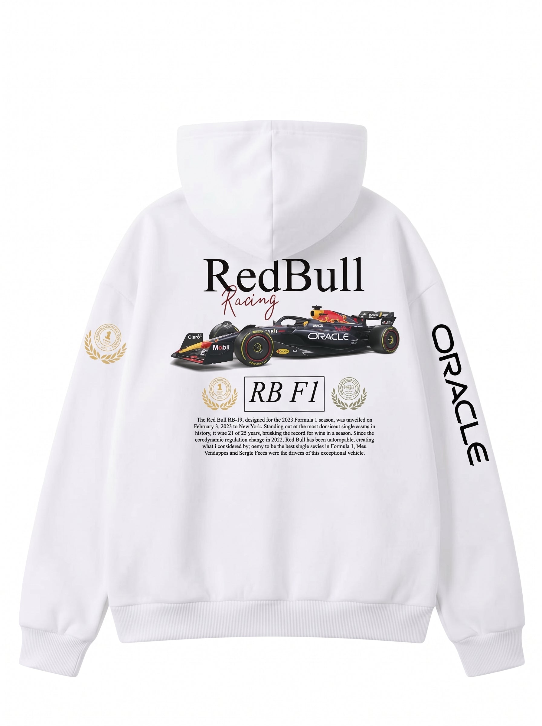 Oversize Oracle Formula1 Hoodie