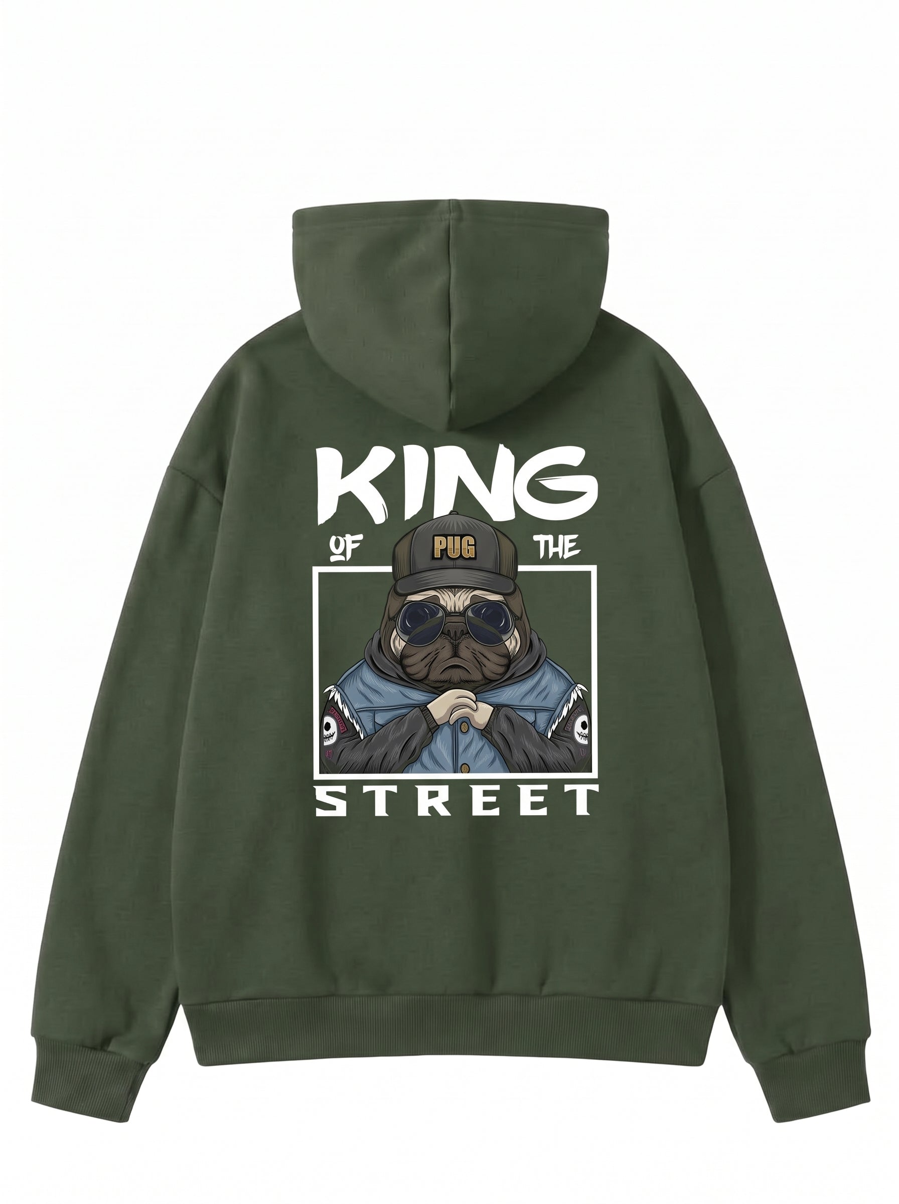 Oversize King Of The Street Hoodie
