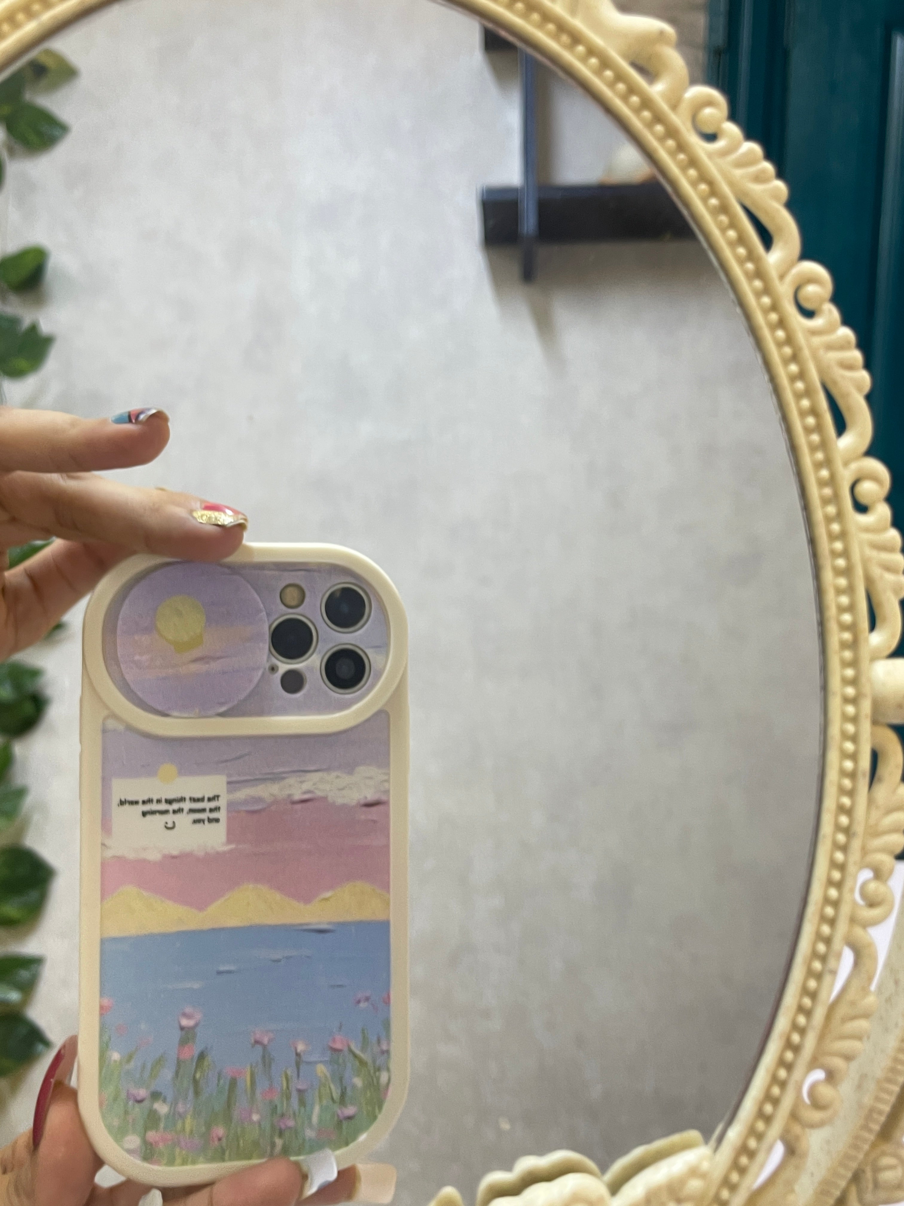 Landscape Pastel Theme Phone Case