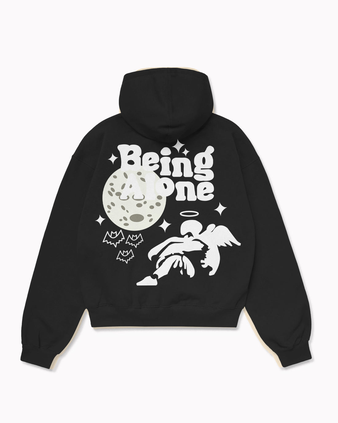 Oversize Being Alone Hoodie