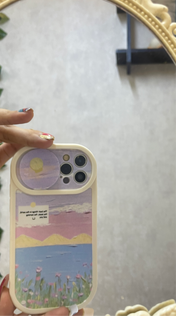 Landscape Pastel Theme Phone Case