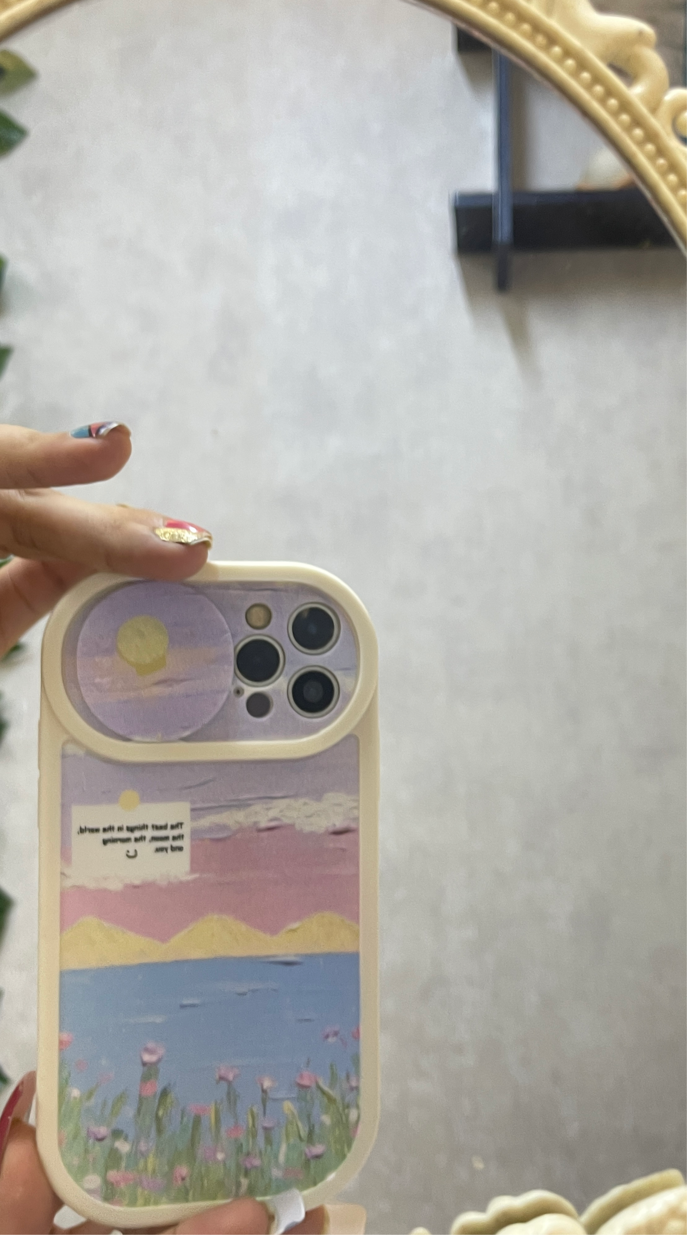Landscape Pastel Theme Phone Case