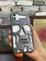 Grey Skull Phone Case