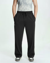 Black Baggy Piping Trouser