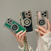 Pink Retro Camera Crossbody Phone Case