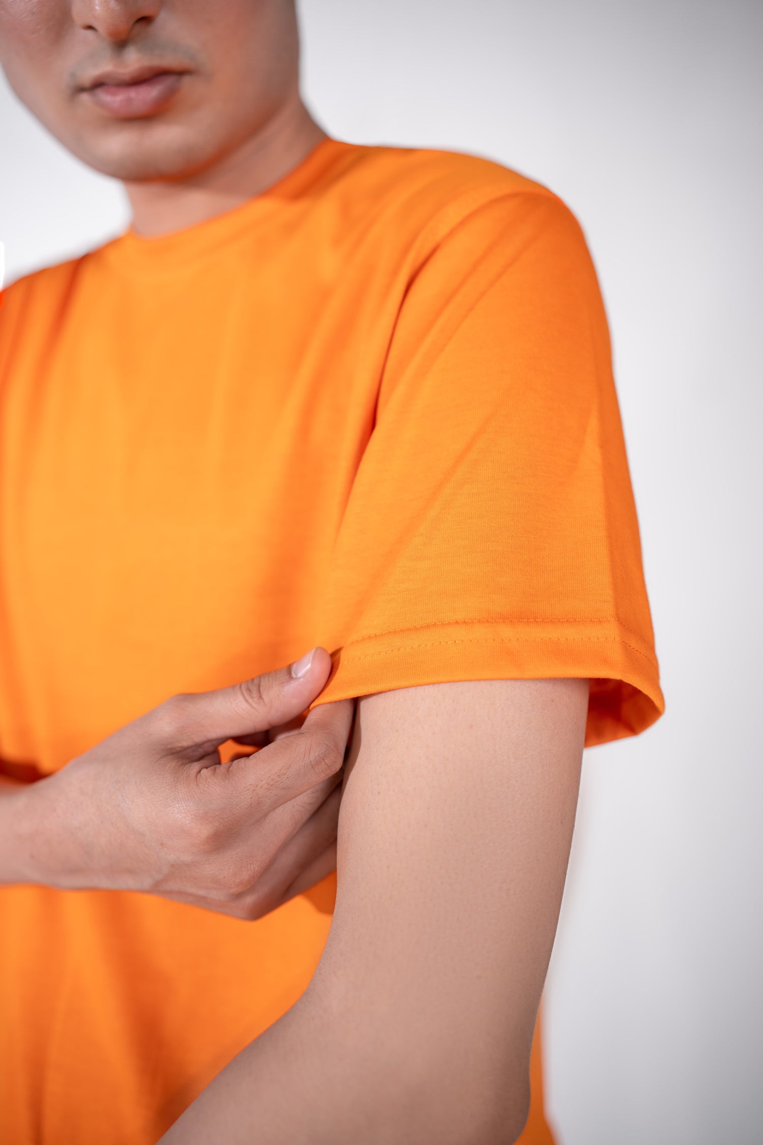 Orange Basic Tee