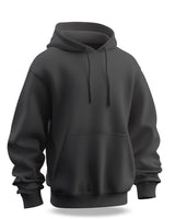Charcoal Plain Hoodie