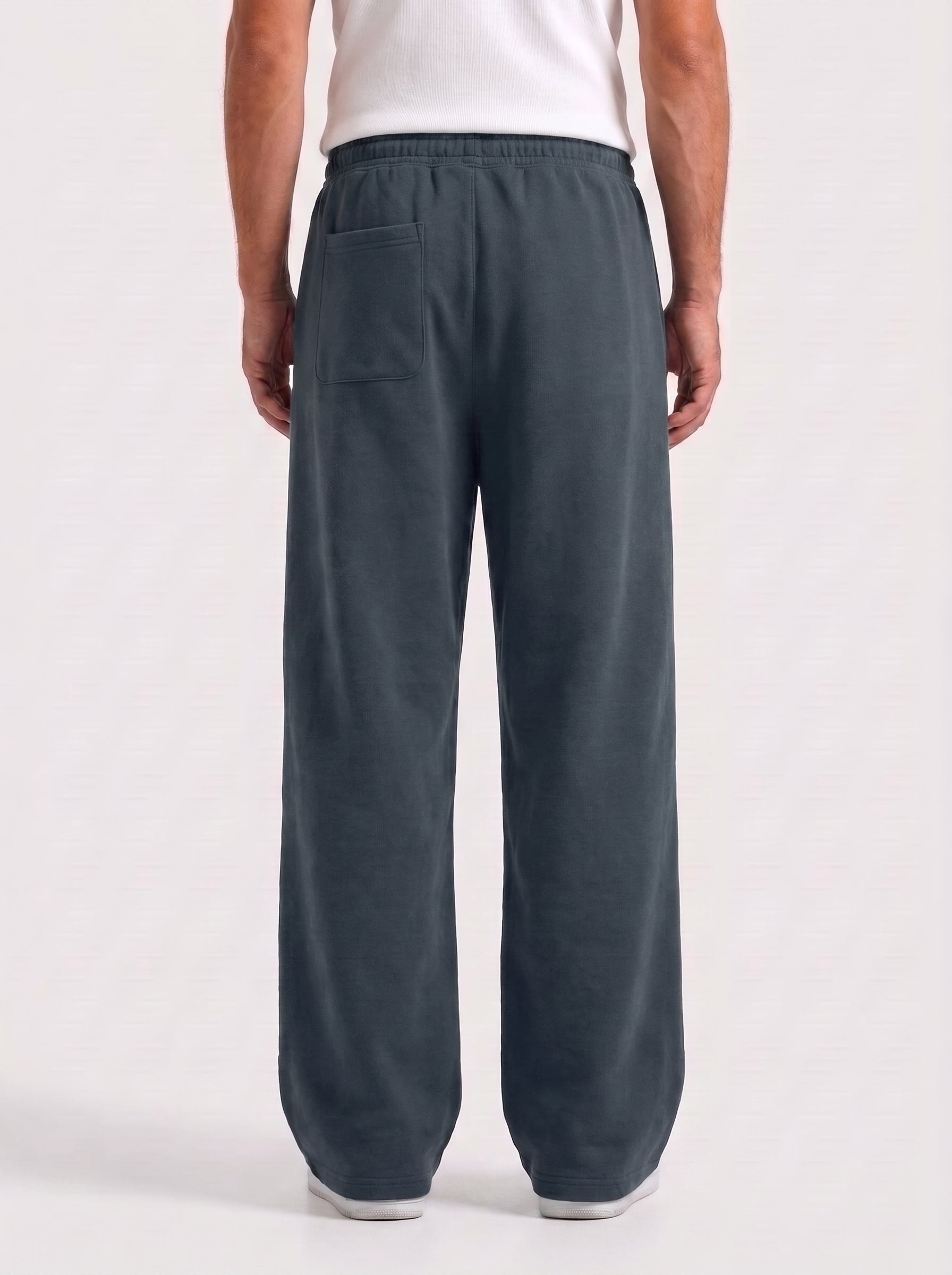 Steel Grey Baggy Trouser